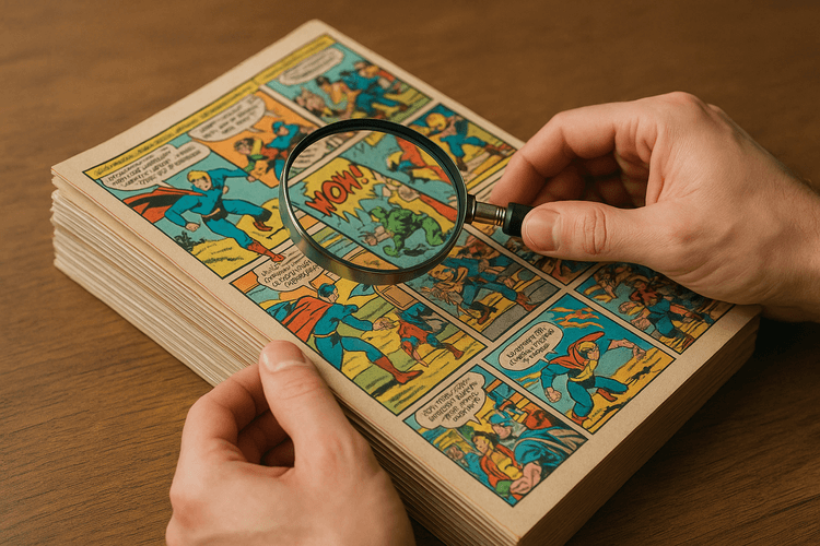 Assurez-vous que vos bandes dessinées sont en bon état Assurez-vous que vos bandes dessinées sont en bon état