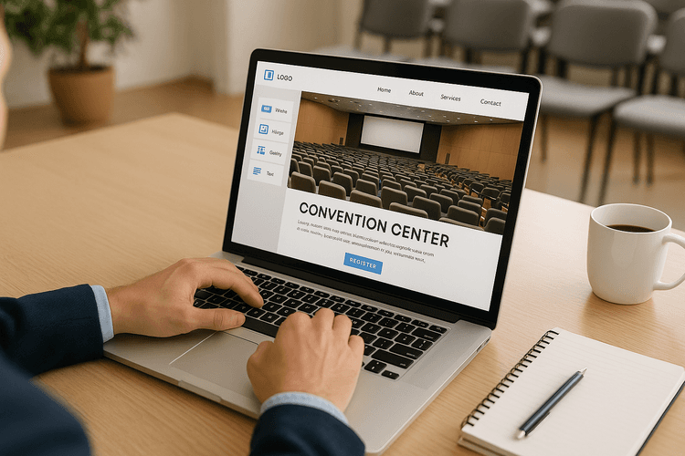 Come creare sito web per centro congressi Come creare sito web per centro congressi