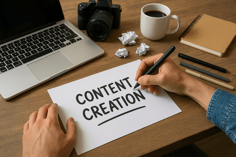 Création de contenu Création de contenu