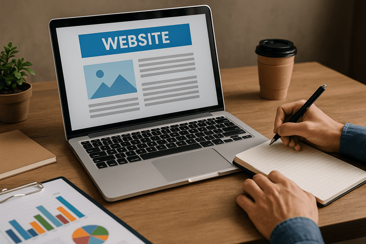 Inhalte für die Website erstellen Inhalte für die Website erstellen