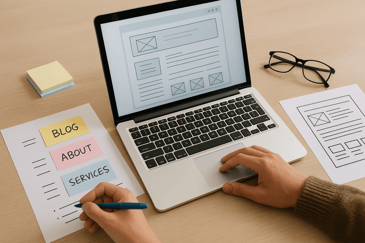 Le choix des contenus à inclure sur le site web Le choix des contenus à inclure sur le site web