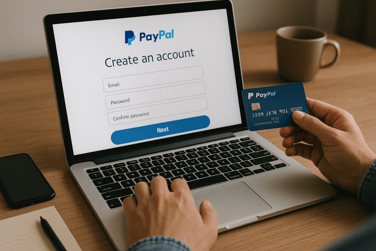 Créer un compte paypal