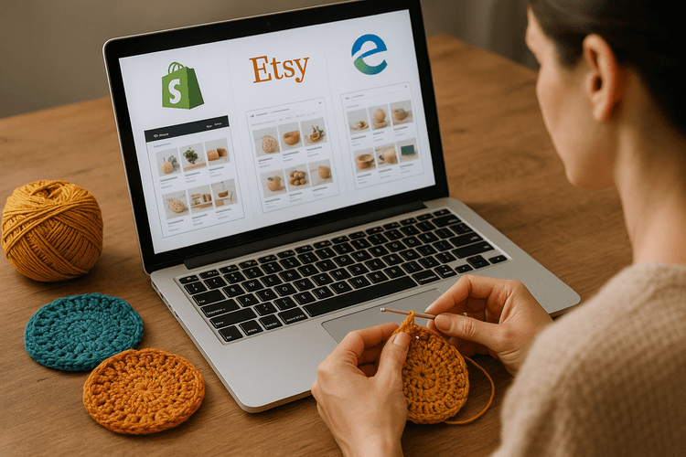 Choisir la bonne plateforme pour vendre ses créations au crochet