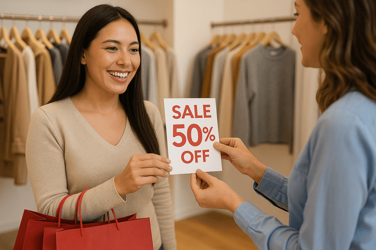Ofrecer promociones y descuentos a los clientes Ofrecer promociones y descuentos a los clientes