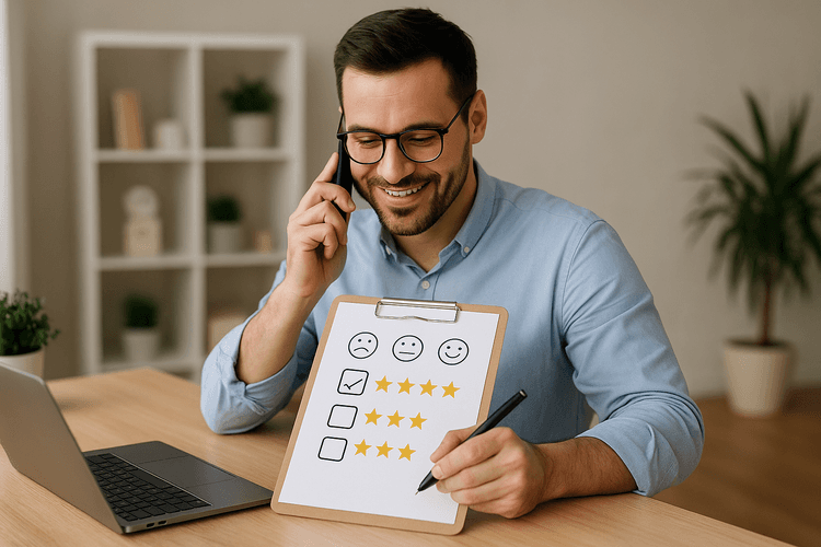 Kundenfeedback und -bewertungen sammeln Kundenfeedback und -bewertungen sammeln