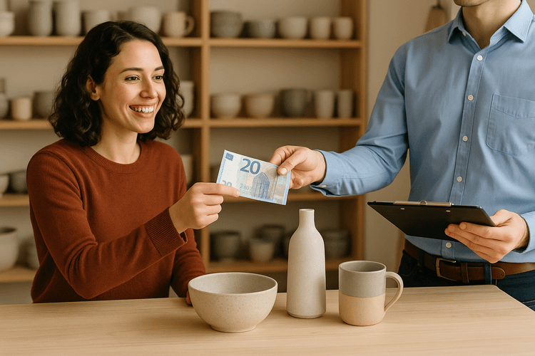 Offrir des incitations aux clients pour l'achat de céramiques Offrir des incitations aux clients pour l'achat de céramiques