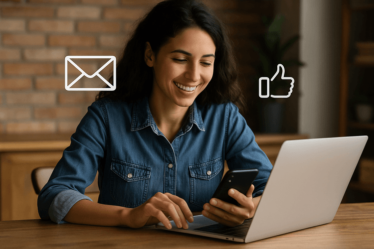Fidéliser les clients grâce au marketing par email et aux médias sociaux. Fidéliser les clients grâce au marketing par email et aux médias sociaux.