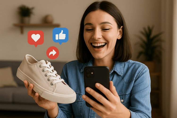 Encourager le partage des produits sur les réseaux sociaux par les clients Encourager le partage des produits sur les réseaux sociaux par les clients