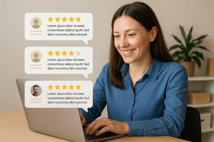 Incorpora reseñas y testimonios de clientes Incorpora reseñas y testimonios de clientes