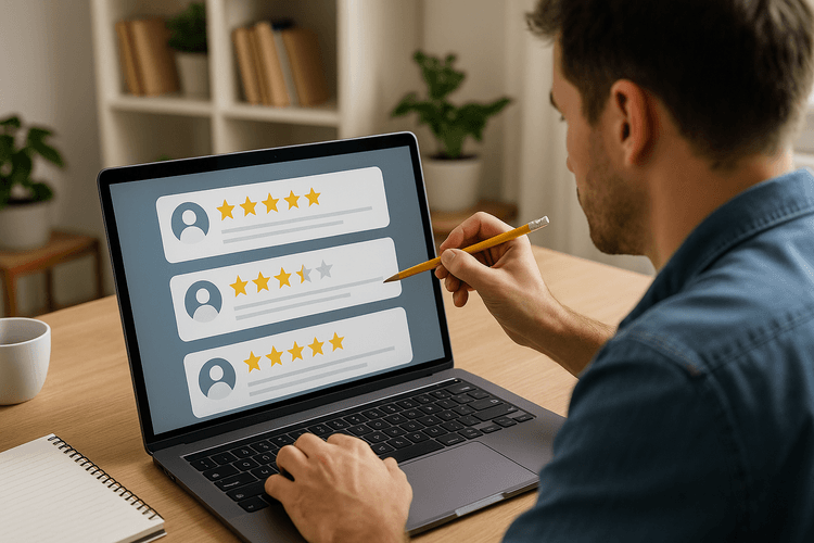 Insérer des avis clients sur le site web Insérer des avis clients sur le site web
