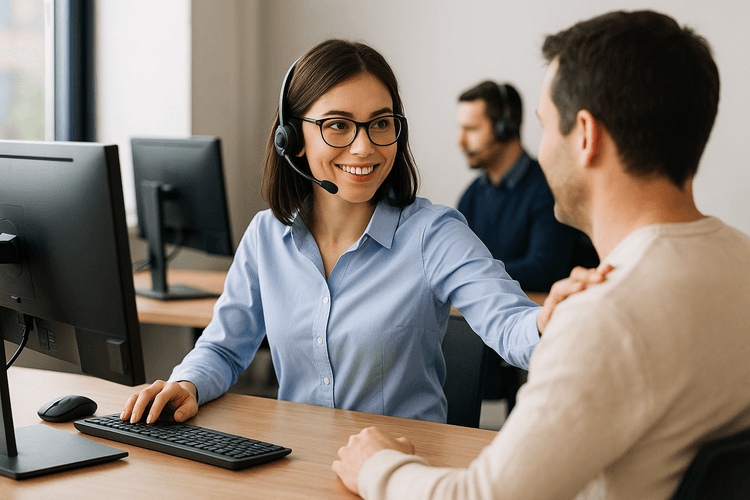 10. Soyez toujours présent et disponible pour l'assistance et le support aux clients 10. Soyez toujours présent et disponible pour l'assistance et le support aux clients