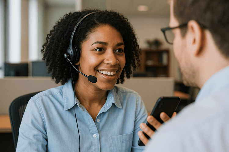 Être disponible pour le service client Être disponible pour le service client