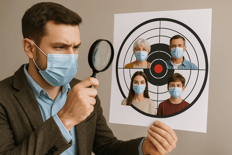 Identification de la cible de clients pour les masques