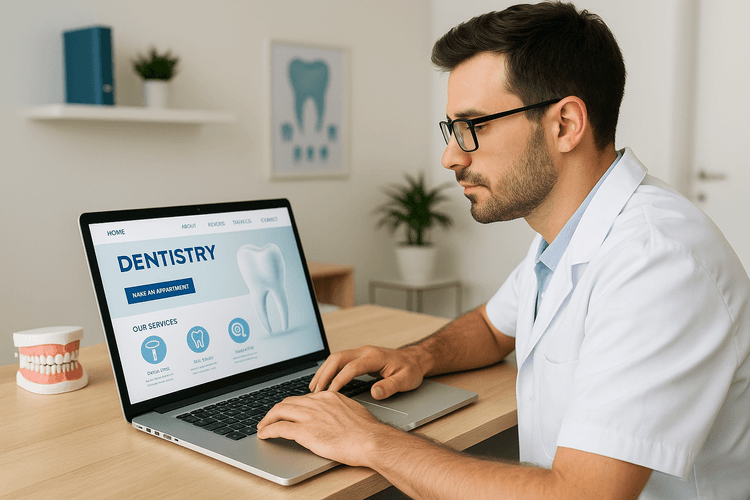 Come creare sito web per odontoiatra Come creare sito web per odontoiatra