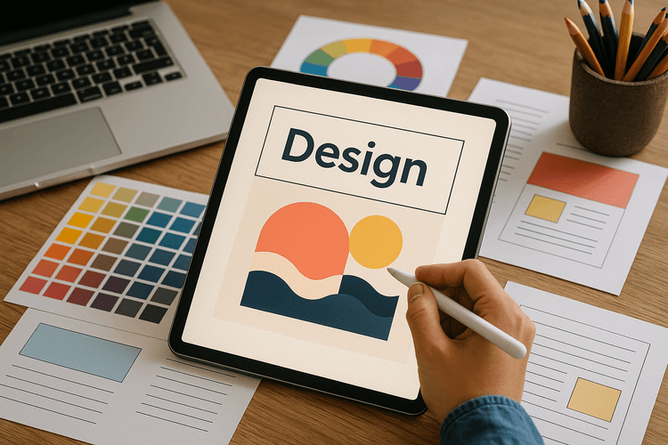 Design und layout: wie man ein ansprechendes bild erstellt Design und layout: wie man ein ansprechendes bild erstellt