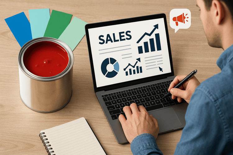 Marketing digital para aumentar as vendas de tintas Marketing digital para aumentar as vendas de tintas