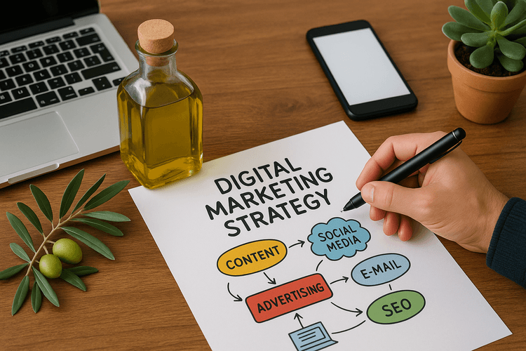 Adopter une stratégie de marketing digital efficace pour la promotion de l'huile Adopter une stratégie de marketing digital efficace pour la promotion de l'huile