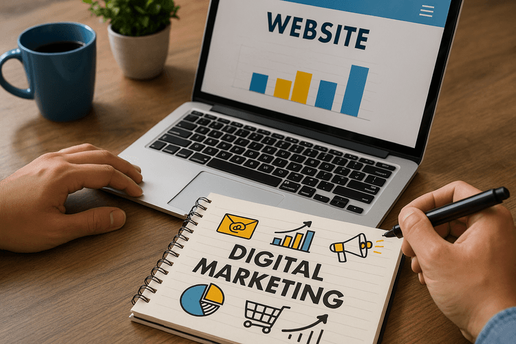 Promuovere il sito web tramite il marketing digitale Promuovere il sito web tramite il marketing digitale