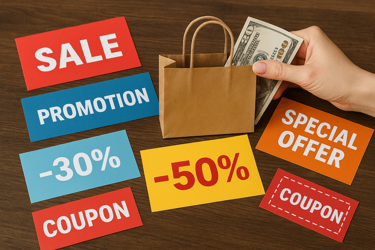 Offrir des incitations à l'achat, comme des réductions et des promotions spéciales Offrir des incitations à l'achat, comme des réductions et des promotions spéciales