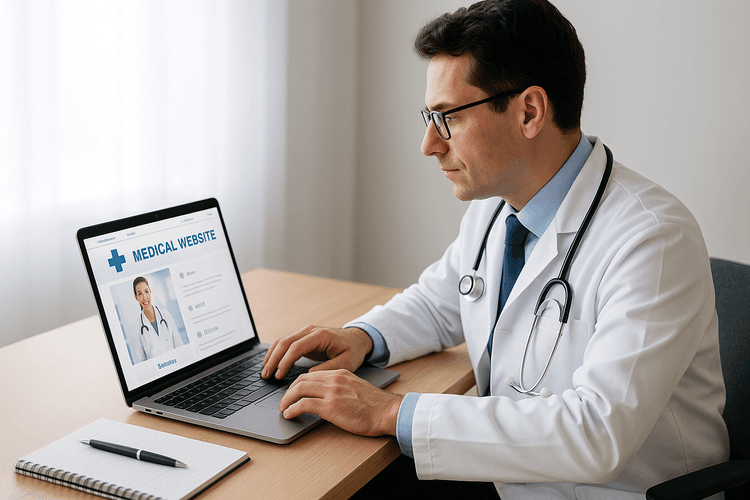 Come creare sito web per medico Come creare sito web per medico