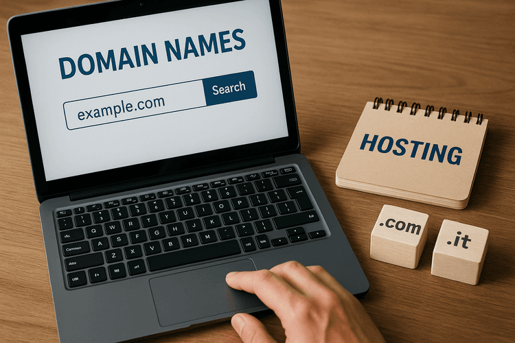 Kies een domeinnaam en hosting Kies een domeinnaam en hosting