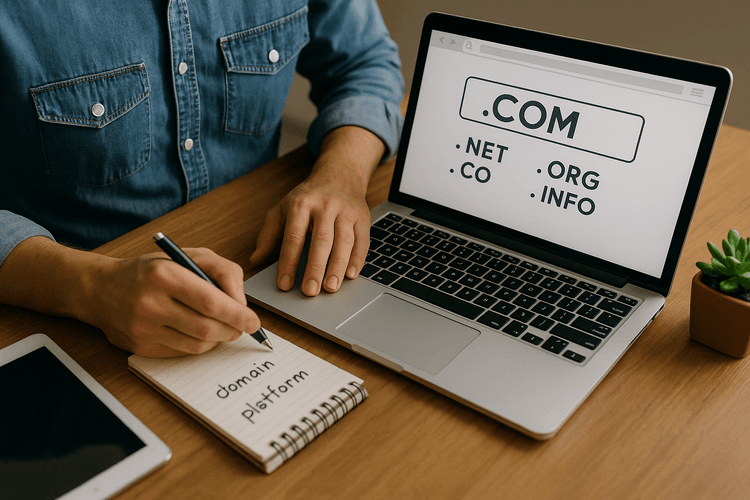 Choisir un nom de domaine et une plateforme Choisir un nom de domaine et une plateforme