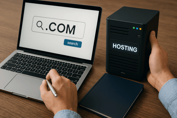 Registro del dominio y elección del hosting Registro del dominio y elección del hosting