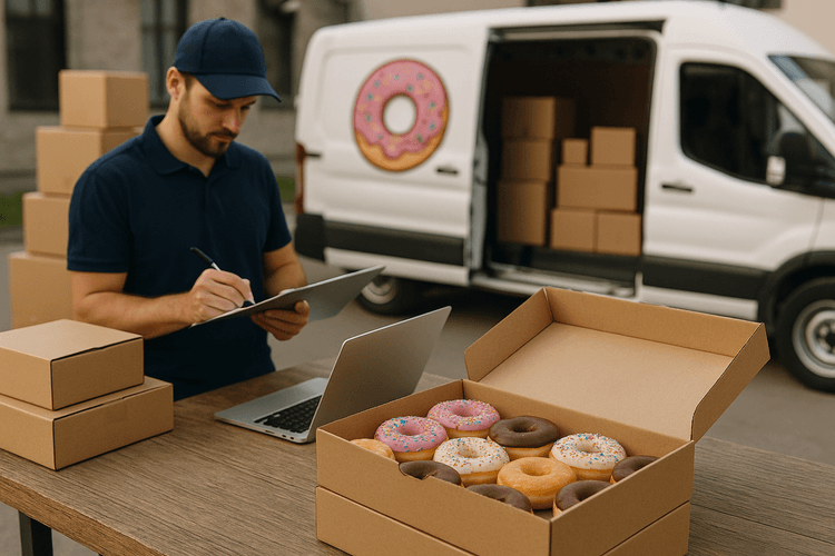 Gestion des commandes et de la logistique pour les livraisons de beignets Gestion des commandes et de la logistique pour les livraisons de beignets
