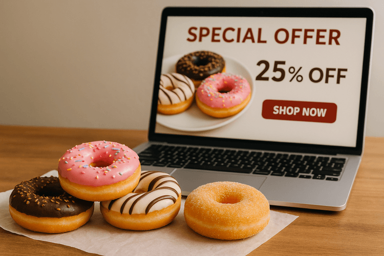Stratégies pour promouvoir les ventes de beignets en ligne, comme des offres spéciales, des réductions et plus encore Stratégies pour promouvoir les ventes de beignets en ligne, comme des offres spéciales, des réductions et plus encore