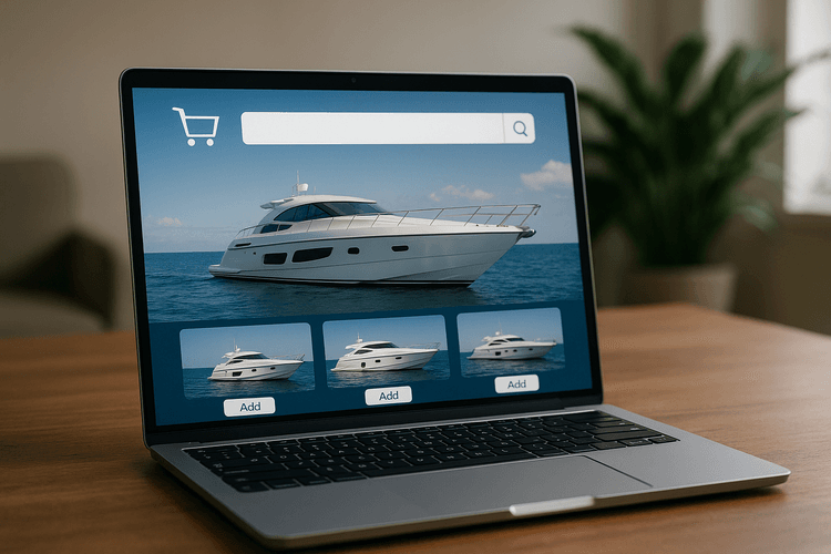 Utilisation des plateformes de e-commerce pour la vente de yachts en ligne Utilisation des plateformes de e-commerce pour la vente de yachts en ligne