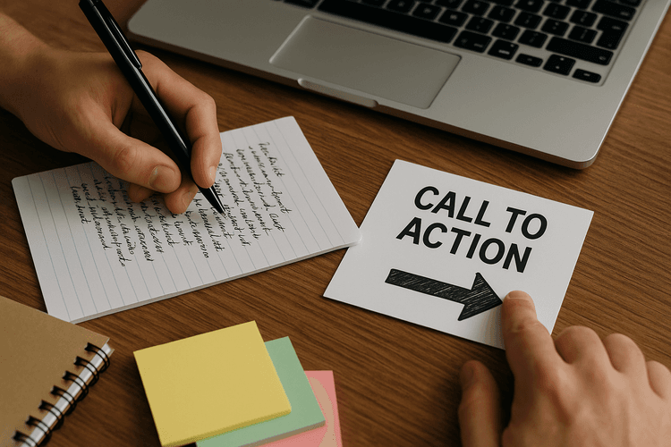Création de contenus efficaces : textes et appels à l'action Création de contenus efficaces : textes et appels à l'action