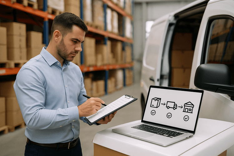 Sicherstellen, dass die logistik effizient funktioniert Sicherstellen, dass die logistik effizient funktioniert