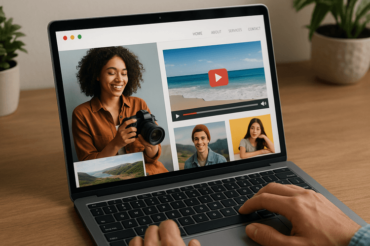 Utilizar imágenes y videos para hacer el sitio web más atractivo y envolvente Utilizar imágenes y videos para hacer el sitio web más atractivo y envolvente