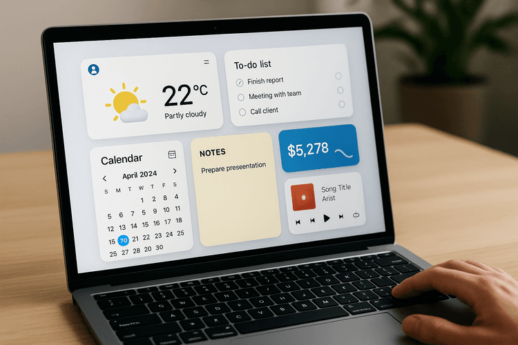 Fonctionnalités supplémentaires et widgets utiles Fonctionnalités supplémentaires et widgets utiles