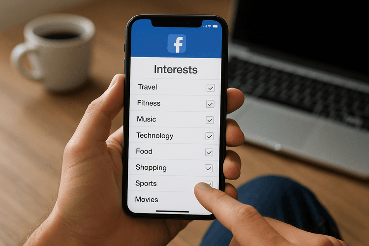 Comment Facebook trouve les intérêts