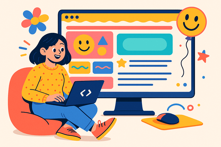 Conception du site web : choisissez un style amusant et attrayant Conception du site web : choisissez un style amusant et attrayant