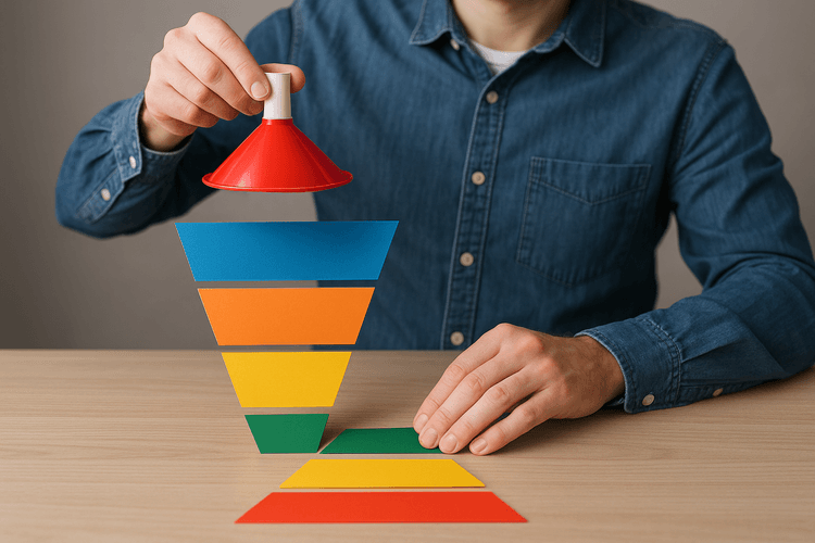 How to realize a funnel How to realize a funnel