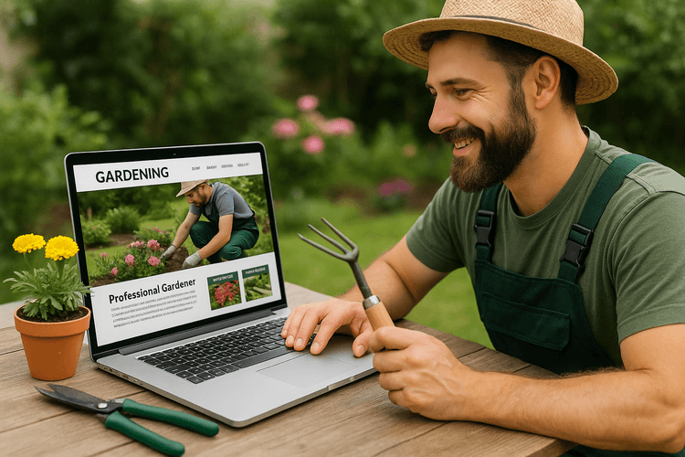 Come creare sito web per giardiniere Come creare sito web per giardiniere
