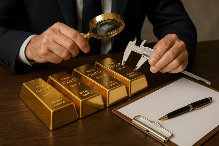 Évaluer l'or correctement Évaluer l'or correctement