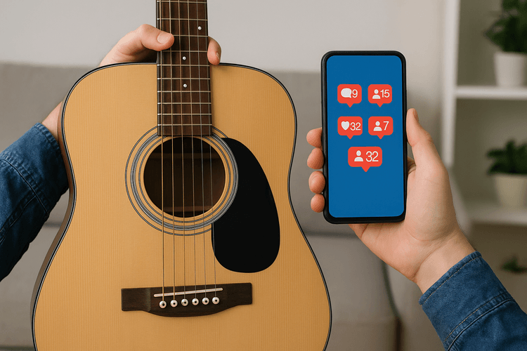 Promouvoir votre guitare sur les réseaux sociaux Promouvoir votre guitare sur les réseaux sociaux