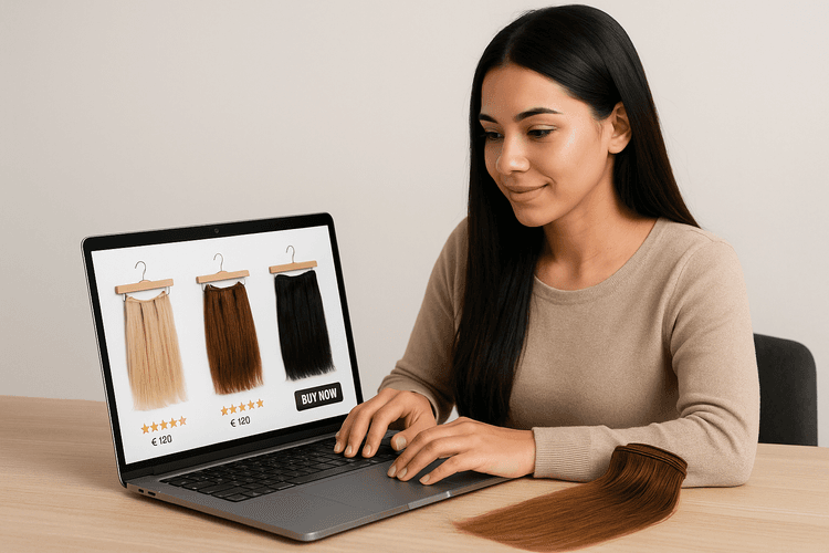 Come vendere extension per capelli online Come vendere extension per capelli online