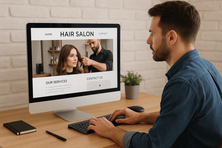 Come creare sito web per parrucchiere Come creare sito web per parrucchiere