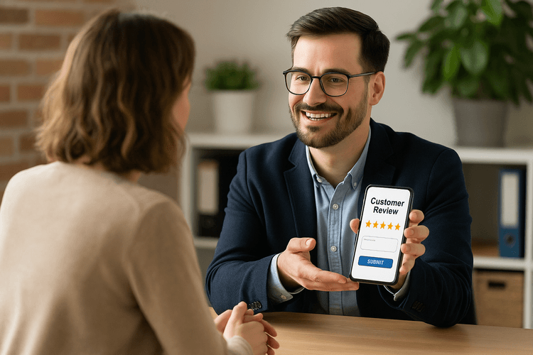 Demandez des avis de clients satisfaits Demandez des avis de clients satisfaits