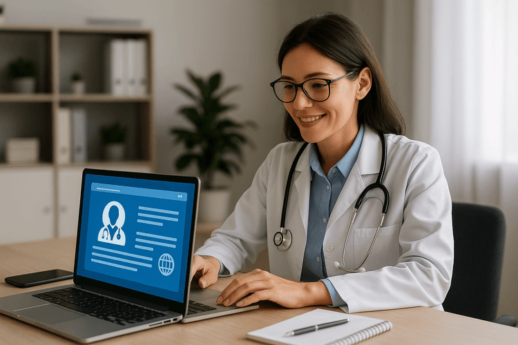 Importance de la présence en ligne pour les professionnels de la santé