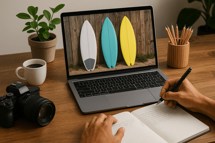 Créer du contenu de haute qualité pour promouvoir vos planches de surf Créer du contenu de haute qualité pour promouvoir vos planches de surf
