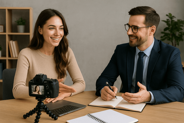 Colaborações com influenciadores e blogueiros do setor Colaborações com influenciadores e blogueiros do setor
