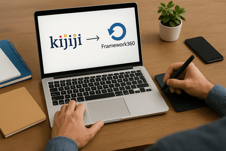 Kijiji integreren met Framework360: voordelen en te volgen stappen Kijiji integreren met Framework360: voordelen en te volgen stappen