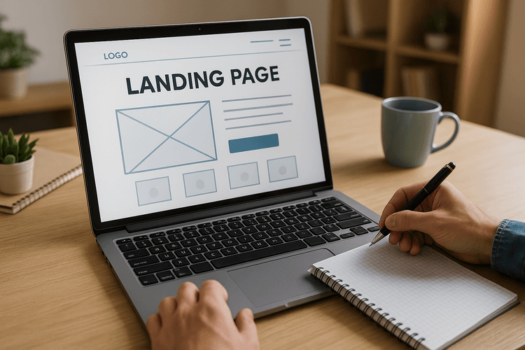 How to make a landing page