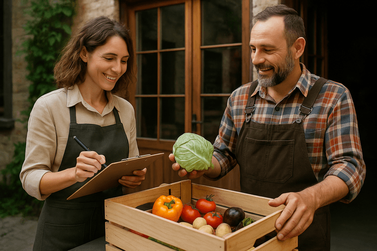 Collaborer avec des producteurs locaux et des fournisseurs de confiance Collaborer avec des producteurs locaux et des fournisseurs de confiance