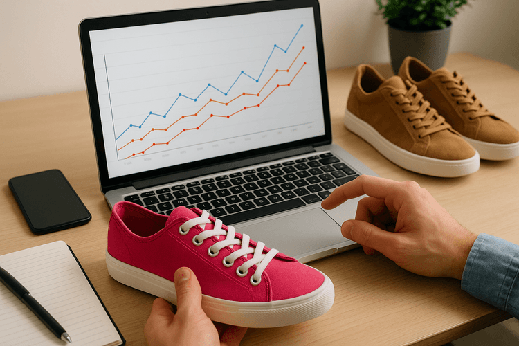 Recherchez les tendances du marché des chaussures en ligne Recherchez les tendances du marché des chaussures en ligne
